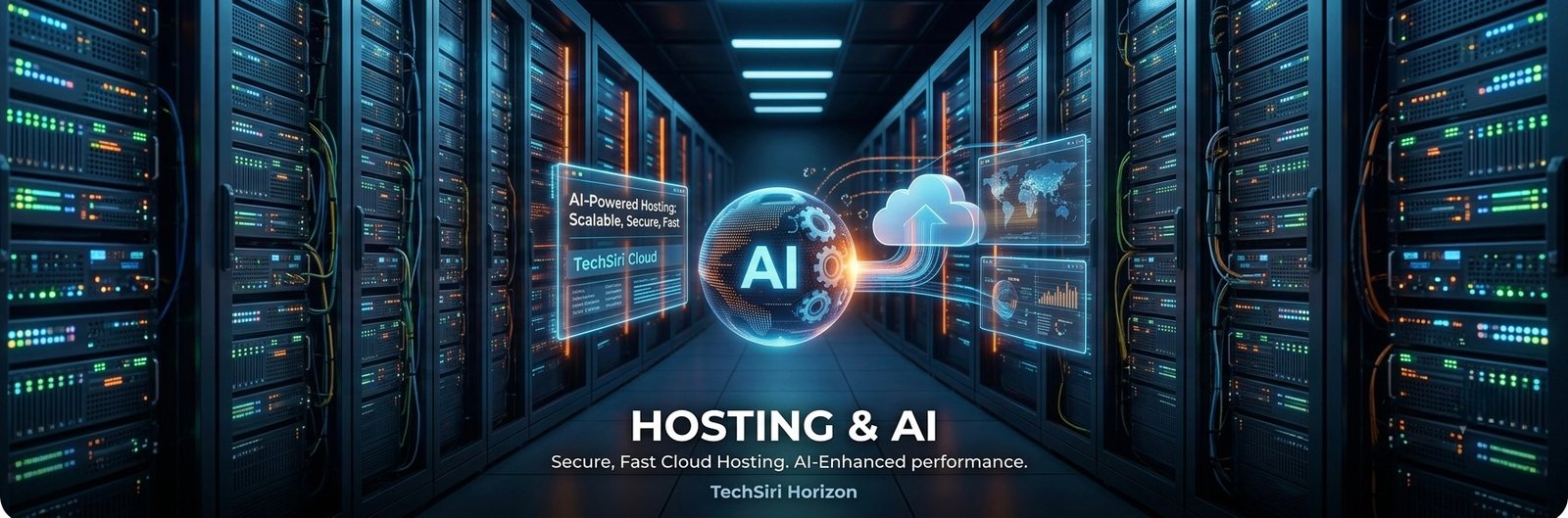 AI-powered efficient website development and hosting support